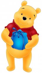 Winnie the Pooh Birthday Present Meme Template