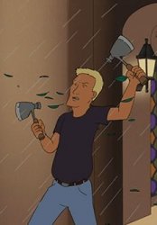 Hatchet Boomhauer Meme Template