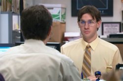 Jim Halpert Identity Theft Meme Template