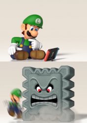 Luigi's Dreams Meme Template