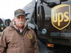 UPS driver Meme Template