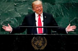 Trump UN Meme Template