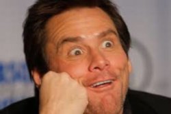 Jim Carrey goofy face large Meme Template