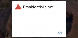 presidential alert blank Meme Template