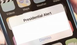 Presidential Alert Meme Template