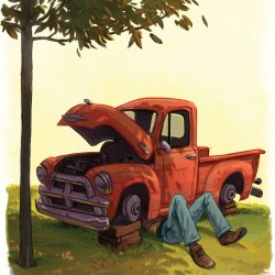 Shade tree mechanic Meme Template