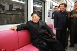 Kim Jong Un subway Meme Template