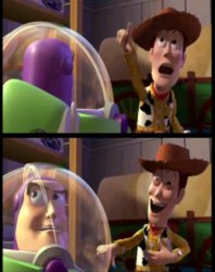 Buzz look an alien Meme Template