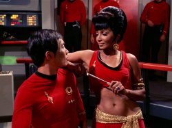 Star Trek Alternate Uhura Meme Template