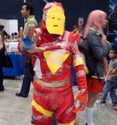 Bad Iron Man Costume Meme Template