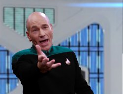 Picard WTH Meme Template