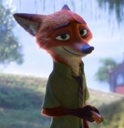 Nick Wilde smile Meme Template