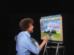 Bob Ross Meme Template