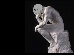 NPC Thinker Meme Template