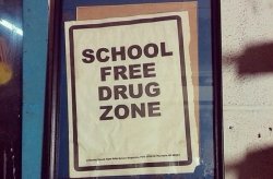School Free Drug Zone Meme Template
