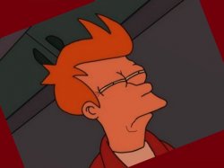 Futurama-Frye-Squinting-Intensifies Meme Template