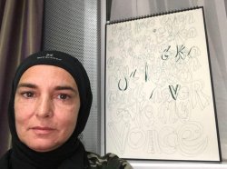 Sinead with hijab Meme Template