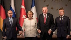 Merkel Putin Erdogan Macron Meme Template