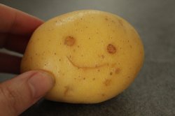 Happy potato Meme Template