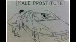 Male prostitute car Meme Template