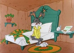 Exhausted Bugs Bunny Meme Template