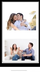 COUPLE HAPPY THEN UNHAPPY or SINGLE THEN MARRIED 2 PANEL better Meme Template