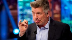 Alec Baldwin gives Bronx Cheer Meme Template