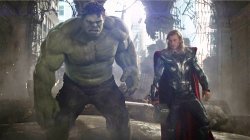 Thor & Hulk Exhausted Meme Template