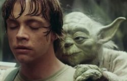 Yoda humping Luke Meme Template