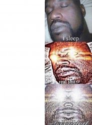 Sleeping shaq Meme Template