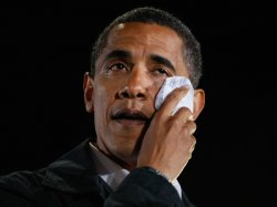 Obama tears Meme Template