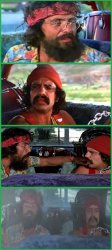 Cheech and Chong Meme Template