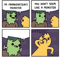 Frankenstein's Monster Meme Template