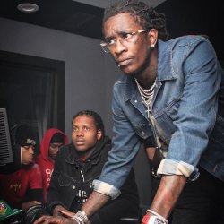 Young Thug and Lil Durk Meme Template