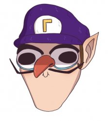 Waluigi Meme Template