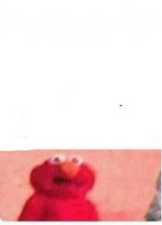 Scared Elmo Meme Template