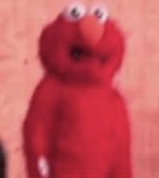 Scared elmo Meme Template