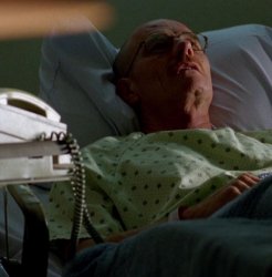 Walter White in Hospital Meme Template