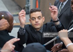 Rami Malek Meme Template