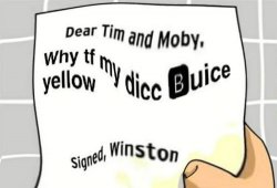 Dear Tim And Moby Meme Template