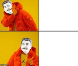 Stalin hotline Meme Template
