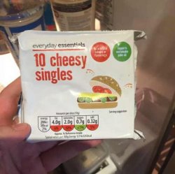 Cheesy singles Meme Template