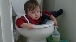 Baby Toilet Meme Template
