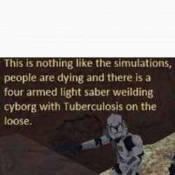 Not Like The Simulations After All Meme Template