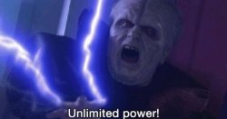 Unlimited Power Meme Template
