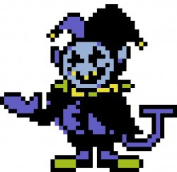 Jevil meme Meme Template