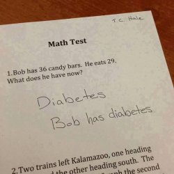 Candy bar math Meme Template