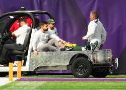 aaron rodgers carted off Meme Template