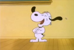 Laughing Snoopy Meme Template