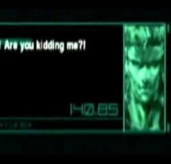 Solid Snake Are you Kidding Me!? Meme Template